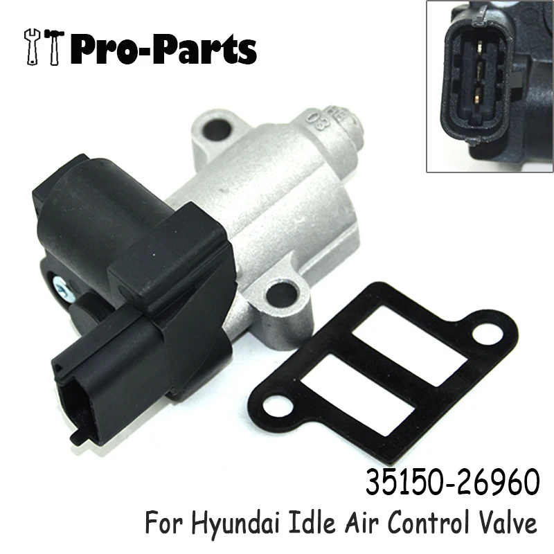 New Idle Air Control Valve For HYUNDAI Accent KIA Rio Rio5 1.6L 2006 2007 2008 2009 2010 2011 35150-26960 3515026960 35150 26960
New Idle Air Control Valve For HYUNDAI Accent KIA Rio Rio5 1.6L 2006 2007 2008 2009 2010 2011 35150-26960 3515026960 35150 26960