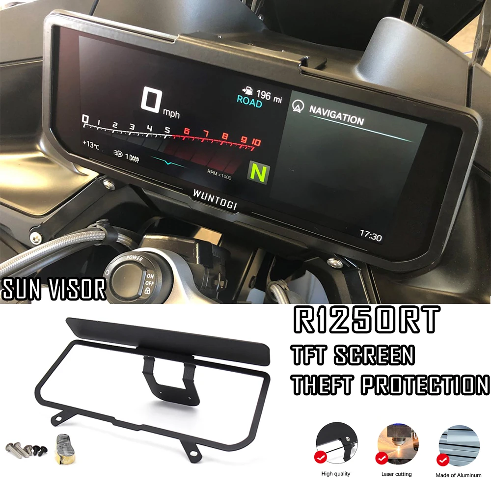 Motorcycle TFT Screen Anti-theft Brace For BMW R1250RT R 1250RT Meter Protection Frame Instrument Visor Guard Screen Theft Brace
Motorcycle TFT Screen Anti-theft Brace For BMW R1250RT R 1250RT Meter Protection Frame Instrument Visor Guard Screen Theft Brace