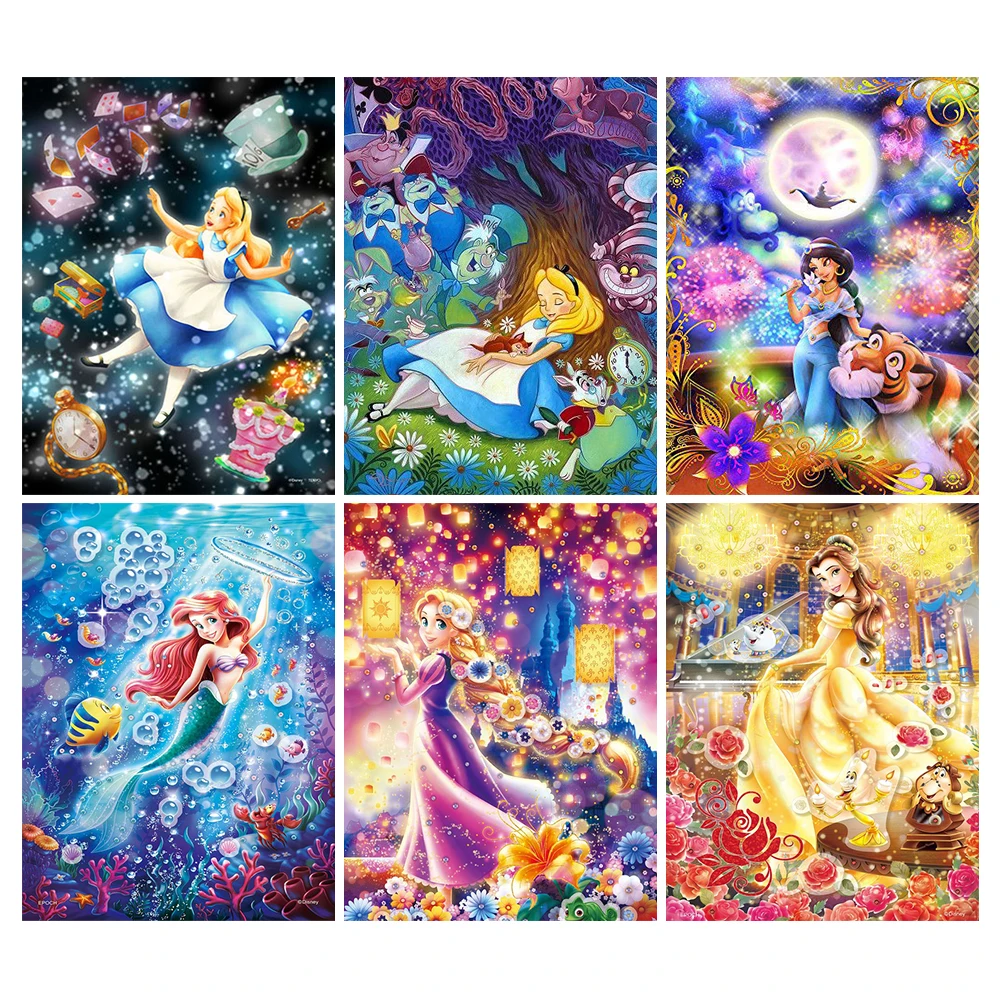 5D DIY Full Diamond Painting Mosaic Disney Princess Cartoon Girl Fairy Diamond Embroidery Cross Stitch Kits Art Home Decor Gifts
5D DIY Full Diamond Painting Mosaic Disney Princess Cartoon Girl Fairy Diamond Embroidery Cross Stitch Kits Art Home Decor Gifts