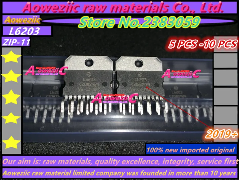 Aoweziic 2019+ 100% new imported original L6203 ZIP-11 6203 driver stepper motor driver
Aoweziic 2019+ 100% new imported original L6203 ZIP-11 6203 driver stepper motor driver