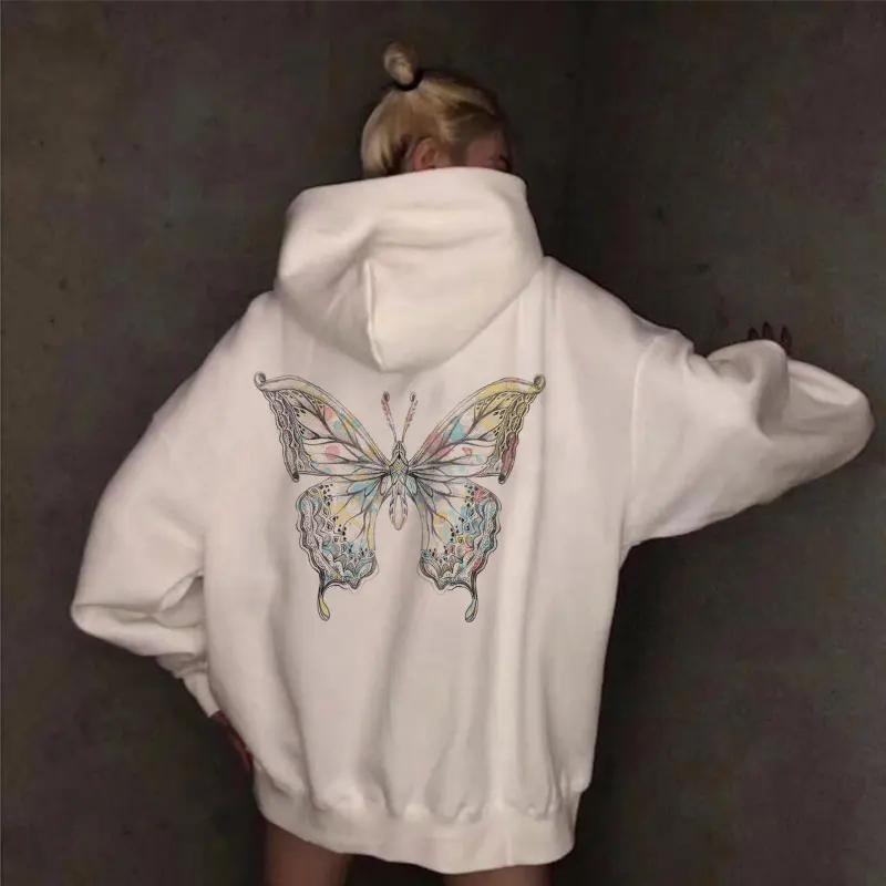 Hip Hop 90s Aesthetic Fashion Butterfly Print Coat Women Hoodies Goth Autumn Streetwear Harajuku Female Zip Up Punk Sweatshirt
Hip Hop 90s Aesthetic Fashion Butterfly Print Coat Women Hoodies Goth Autumn Streetwear Harajuku Female Zip Up Punk Sweatshirt
