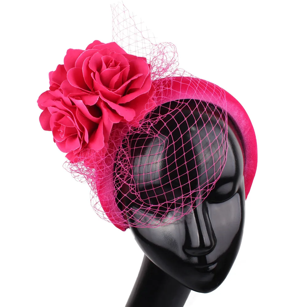 Elegant Princess Occasion Flower Hair Band Mesh Wedding Headwar For Bride Net Fashion Hair Accessories Lady Fascinators Headband
Elegant Princess Occasion Flower Hair Band Mesh Wedding Headwar For Bride Net Fashion Hair Accessories Lady Fascinators Headband