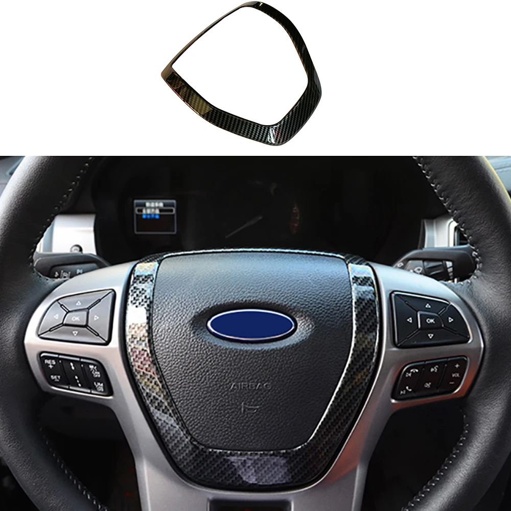 Carbon fiber color Steering Wheel Horn Frame Panel Cover For Ranger Everest Endeavour 2015 2016 2017 2018 2019 2020 2021
Carbon fiber color Steering Wheel Horn Frame Panel Cover For Ranger Everest Endeavour 2015 2016 2017 2018 2019 2020 2021