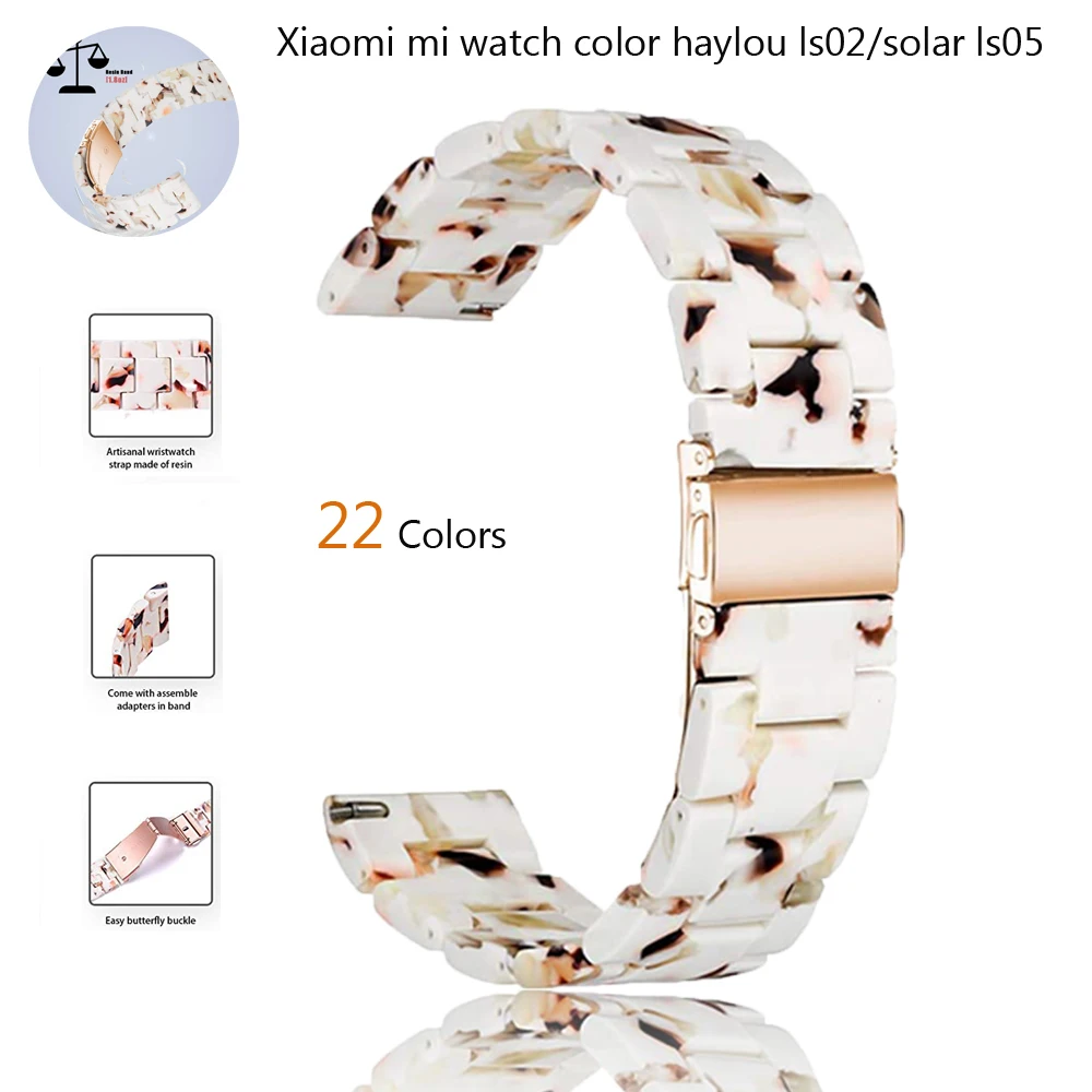 22mm Resin Strap for Xiaomi mi Watch Color Bracelets Replacement Band Adjustable Wristbelts smart watch Accessories
22mm Resin Strap for Xiaomi mi Watch Color Bracelets Replacement Band Adjustable Wristbelts smart watch Accessories