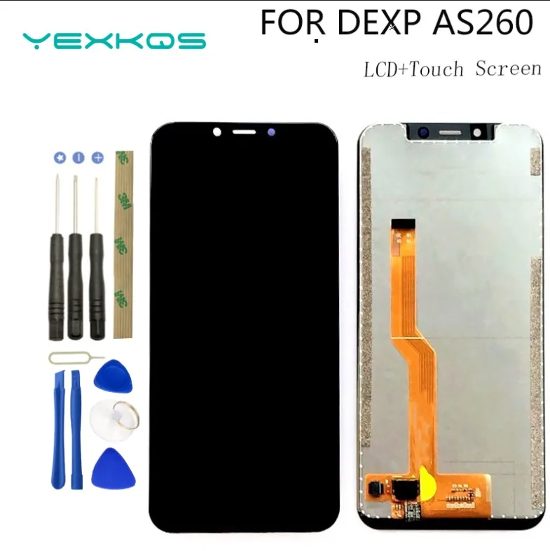 100% New For DEXP AS260 LCD Display+Touch Screen Digitizer Assembly 100% Original LCD+Touch Digitizer for as260 +Tools
100% New For DEXP AS260 LCD Display+Touch Screen Digitizer Assembly 100% Original LCD+Touch Digitizer for as260 +Tools