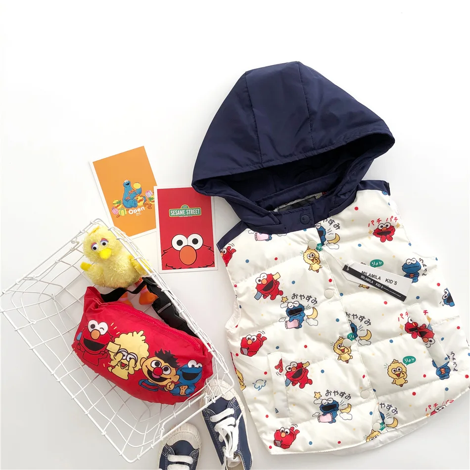 Tonytaobaby Winter New Boys and Girls Cartoon Vest Down Coat Change Schoolbag Kids Vest
Tonytaobaby Winter New Boys and Girls Cartoon Vest Down Coat Change Schoolbag Kids Vest