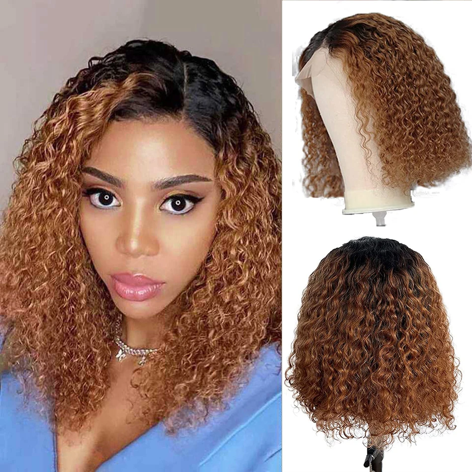1B 27 Ombre Curly Bob Wigs Lace Front Wig Short Bob Wig 13X5x1 Lace Frontal Human Hair Wigs Remy Brazilian Deep Curly Bob Wigs
1B 27 Ombre Curly Bob Wigs Lace Front Wig Short Bob Wig 13X5x1 Lace Frontal Human Hair Wigs Remy Brazilian Deep Curly Bob Wigs