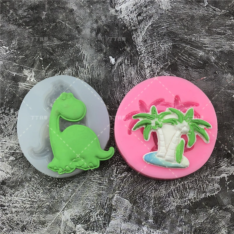 Cartoon Dinosaur Dragon Coconut tree Silicone Fondant Cake Mold Cupcake Jelly Candy Chocolate Decoration Baking Tool Moulds
Cartoon Dinosaur Dragon Coconut tree Silicone Fondant Cake Mold Cupcake Jelly Candy Chocolate Decoration Baking Tool Moulds