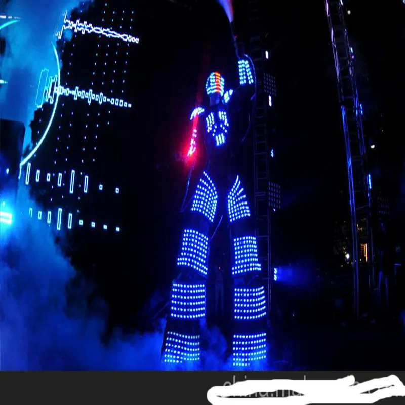 LED Robot suits/ LED robot Costume /LED Clothing suits/ white, golden light robot
LED Robot suits/ LED robot Costume /LED Clothing suits/ white, golden light robot