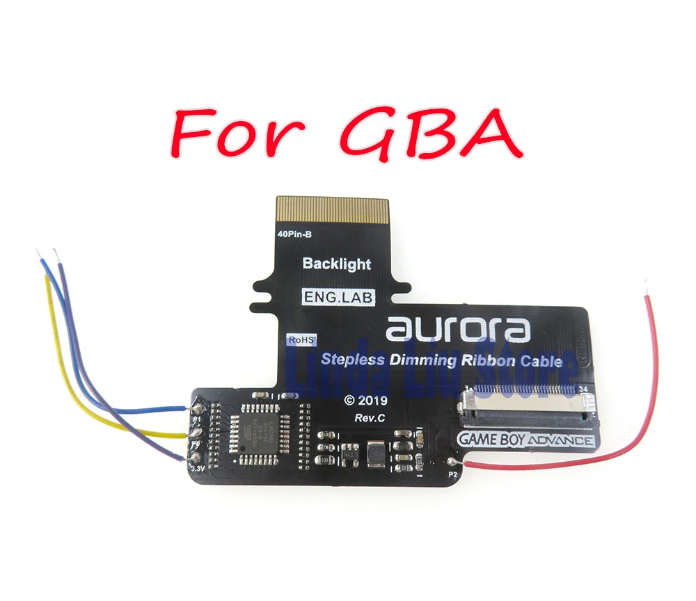 5pcs LCD Backlight Kit For GBA Pleating Adapter Cable Game Console Backlight Screen 2019 Stepless Dimming Plate Free 32pin 40Pin
5pcs LCD Backlight Kit For GBA Pleating Adapter Cable Game Console Backlight Screen 2019 Stepless Dimming Plate Free 32pin 40Pin