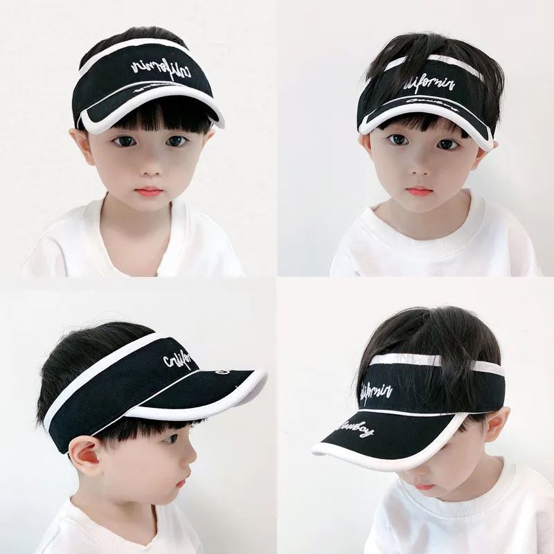Children's empty top hat summer letter embroidery sunshade sun hat boys and girls sports capless baseball cap baby sun hat
Children's empty top hat summer letter embroidery sunshade sun hat boys and girls sports capless baseball cap baby sun hat