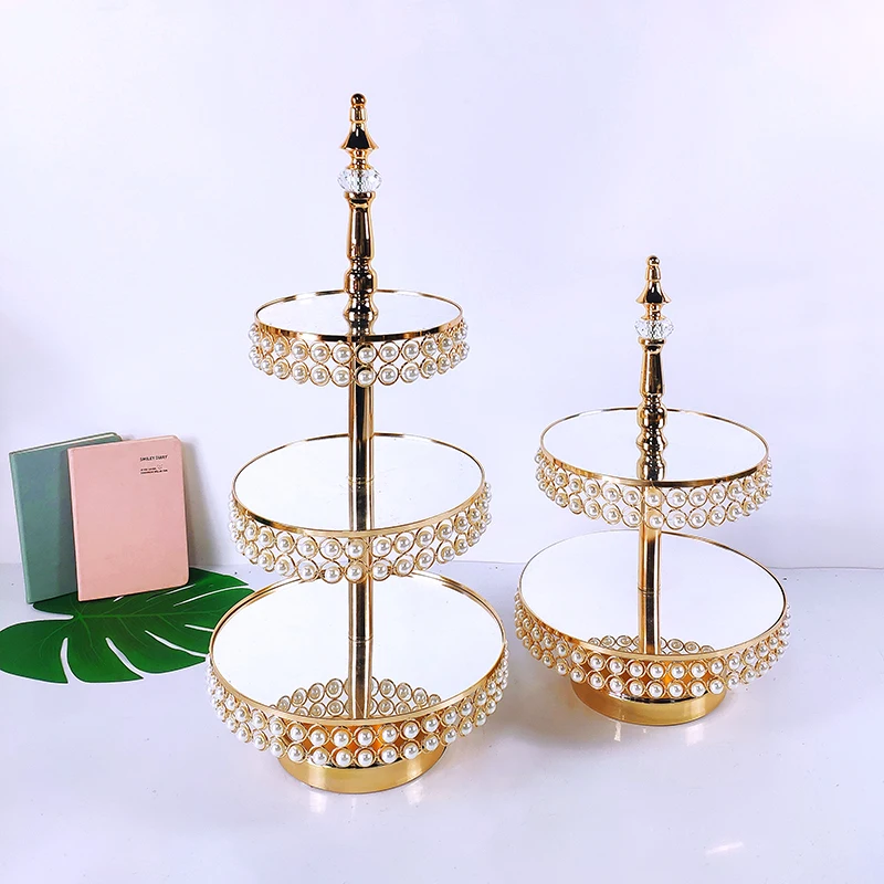 2-3 Tier Gold Silver Electroplate Metal Cake Stand Set Display Wedding Birthday Party Dessert Cupcake Plate Rack
2-3 Tier Gold Silver Electroplate Metal Cake Stand Set Display Wedding Birthday Party Dessert Cupcake Plate Rack