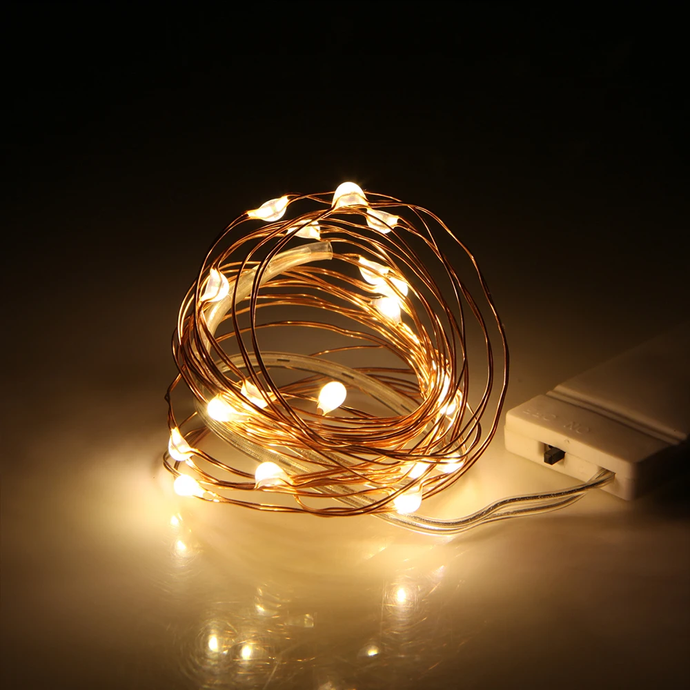 2 Pack LED Fairy String Lamps Battery Operated Garland Decor Lamps For Christmas DIY Pop Year Decoration Costume Wedding Party
2 Pack LED Fairy String Lamps Battery Operated Garland Decor Lamps For Christmas DIY Pop Year Decoration Costume Wedding Party
