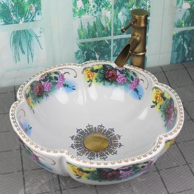 Bathroom Round Ceramic Vessel Sink Vanity Artistic Basin with Pop up Drain Combo AB237
Bathroom Round Ceramic Vessel Sink Vanity Artistic Basin with Pop up Drain Combo AB237
