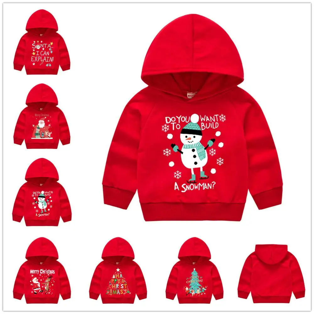 Red Christmas Baby Boys Sweater Hoodies Sweatshirts Cotton Toddler Shirts Children Pullover Baby Girls Clothes Snowman Tops 1-6Y
Red Christmas Baby Boys Sweater Hoodies Sweatshirts Cotton Toddler Shirts Children Pullover Baby Girls Clothes Snowman Tops 1-6Y