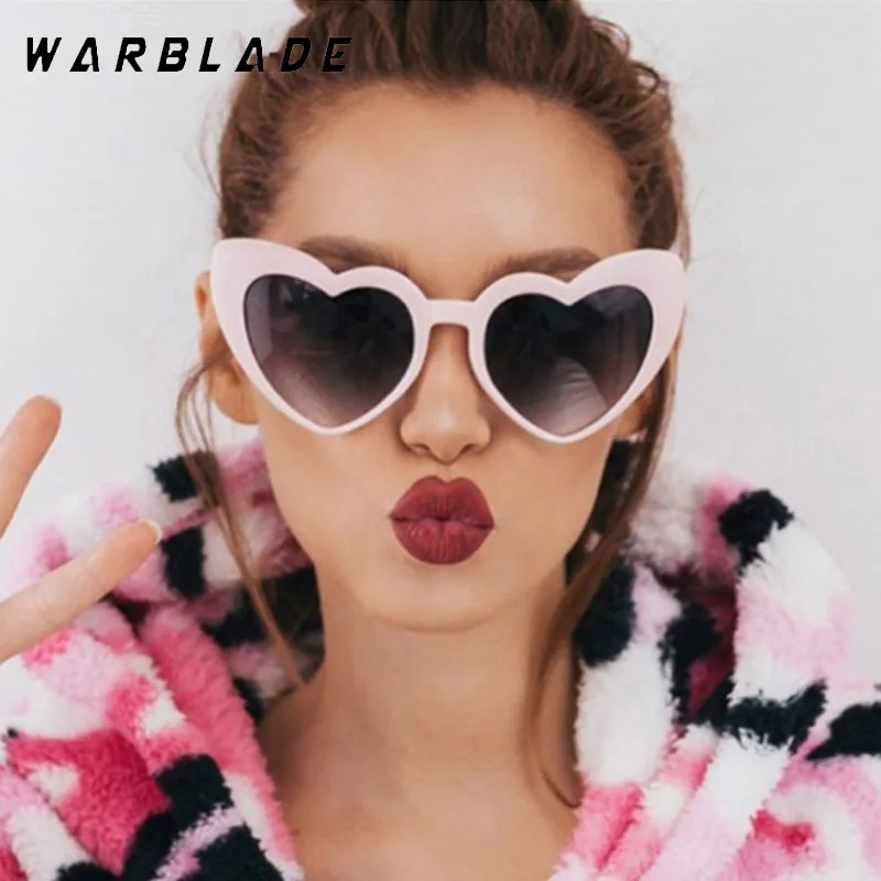 Солнцезащитные очки WarBLade в форме сердца для женщин, брендовые дизайнерские цветные аксессуары в стиле ретро, с надписью «Love Heart», UV400
Солнцезащитные очки WarBLade в форме сердца для женщин, брендовые дизайнерские цветные аксессуары в стиле ретро, с надписью «Love Heart», UV400
