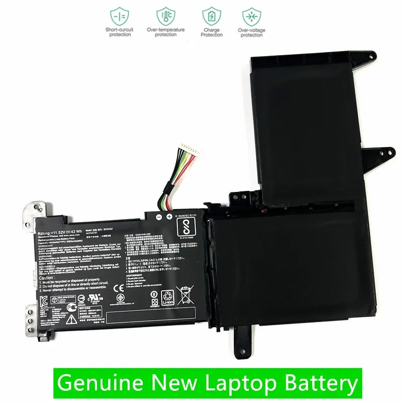 Новый B31N1637 Аккумулятор для ноутбука ASUS VivoBook X510 X510UA X510UF X510UQ F510 F510UA F510UQ S510UQ S510UQ
Новый B31N1637 Аккумулятор для ноутбука ASUS VivoBook X510 X510UA X510UF X510UQ F510 F510UA F510UQ S510UQ S510UQ
