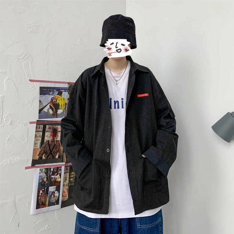Для мужчин Harajuku сплошной цвет 2020 Для мужчин s Уличная одежда с длинными рукавами, Винтаж в Корейском стиле модные футболки свободные Ши
Для мужчин Harajuku сплошной цвет 2020 Для мужчин s Уличная одежда с длинными рукавами, Винтаж в Корейском стиле модные футболки свободные Ши