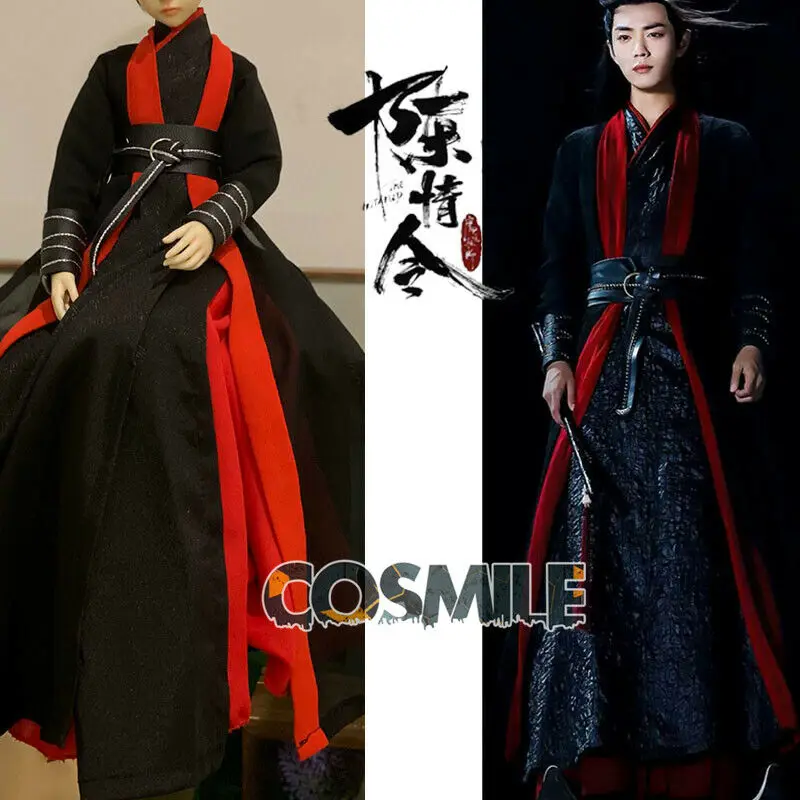 The Untamed Wei Wuxian Cosplay Costume 1/3 1/4 1/6 BJD Clothes Clothing Costume Cosplay Limit Gift New
The Untamed Wei Wuxian Cosplay Costume 1/3 1/4 1/6 BJD Clothes Clothing Costume Cosplay Limit Gift New