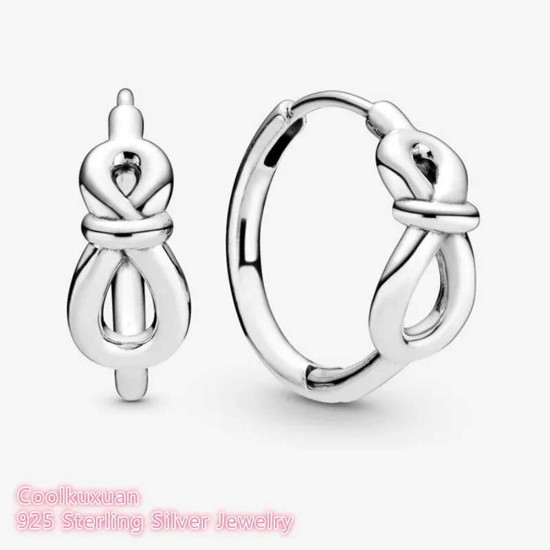 Infinity Knot Earrings 925 Sterling Silver Jewelry For Woman Make up Fashion Female Earrings Party Jewelry
Infinity Knot Earrings 925 Sterling Silver Jewelry For Woman Make up Fashion Female Earrings Party Jewelry