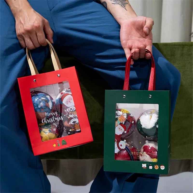 4pcs Children's Christmas Gift Bag For Girlfriend Boys Coral Velvet Socks Creative Small Gift Set
4pcs Children's Christmas Gift Bag For Girlfriend Boys Coral Velvet Socks Creative Small Gift Set