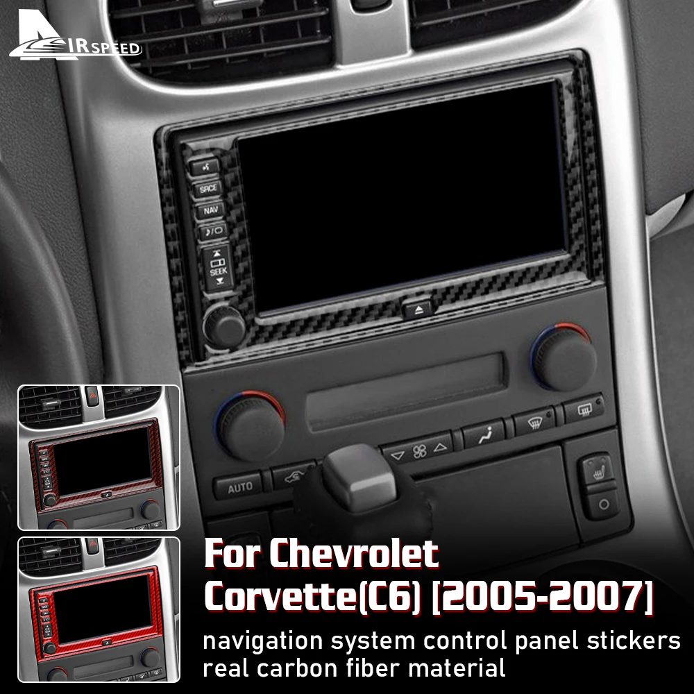 Углеродное волокно для Chevrolet Corvette C6 2005 2006 2007 аксессуары внутренняя отделка Автомобильная Центральная панель управления навигационной панелью
Углеродное волокно для Chevrolet Corvette C6 2005 2006 2007 аксессуары внутренняя отделка Автомобильная Центральная панель управления навигационной панелью