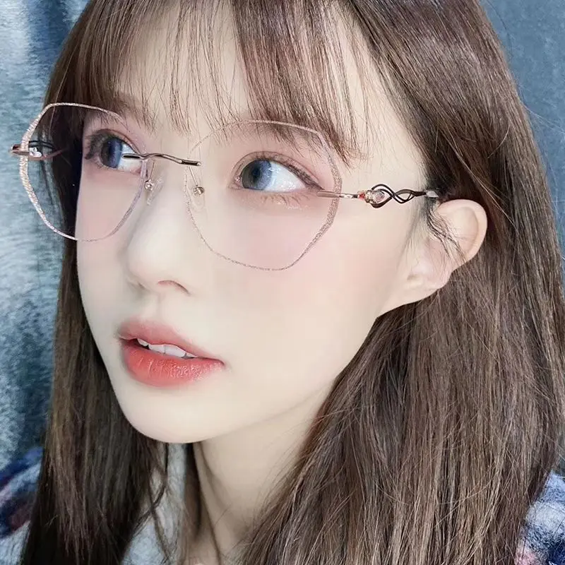 0~1000 Polygon Elegant high-quality Women Prescription Eyeglasses Luxury Optical Frames Eyewear Diopters Small Prescription Lens
0~1000 Polygon Elegant high-quality Women Prescription Eyeglasses Luxury Optical Frames Eyewear Diopters Small Prescription Lens