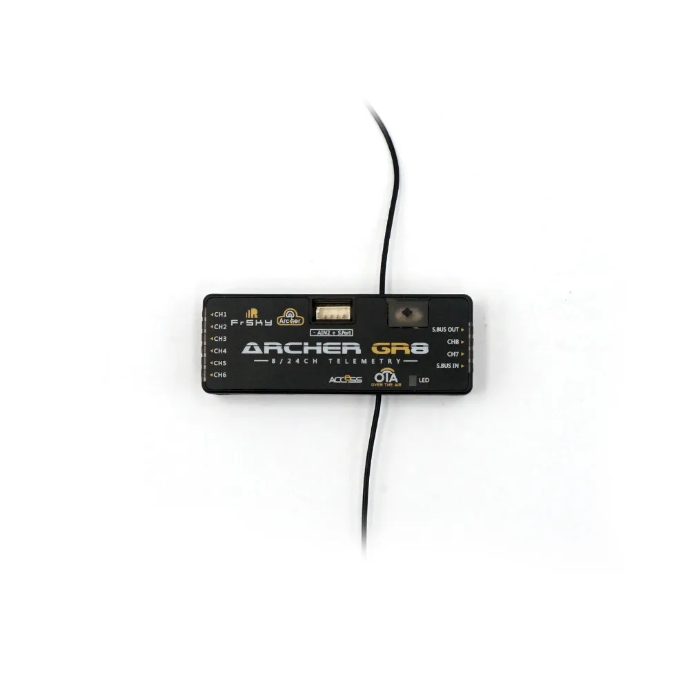 FrSky NEW ACCESS ARCHER GR8 receiver
FrSky NEW ACCESS ARCHER GR8 receiver