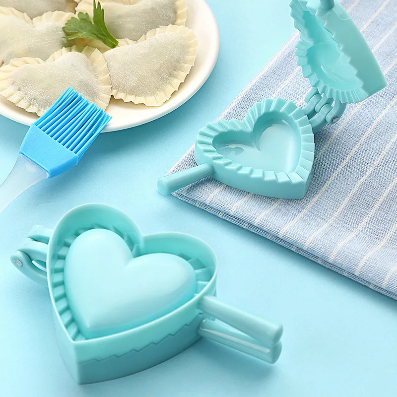 3PCS Heart-Shaped Dumpling Mold Plastic Dumpling Maker Household Dumpling Making Tool Press Mold Kitchen Accessories
3PCS Heart-Shaped Dumpling Mold Plastic Dumpling Maker Household Dumpling Making Tool Press Mold Kitchen Accessories