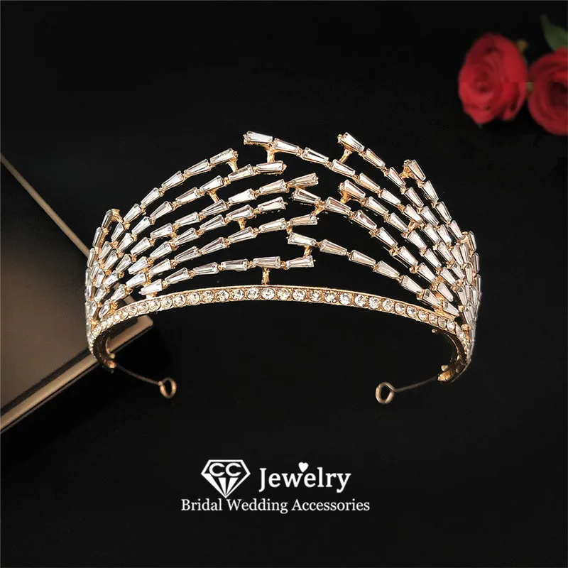 CC Baroque Style Crown Women Hairwear Wedding Accessories Bridal Headbands Engagement Jewelry 100% Handmade Party Tiaras YQ125
CC Baroque Style Crown Women Hairwear Wedding Accessories Bridal Headbands Engagement Jewelry 100% Handmade Party Tiaras YQ125