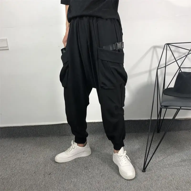Men's Harem Pants Spring And Autumn New Fashion European And American Pocket Decoration Leisure Loose Large Pants
Men's Harem Pants Spring And Autumn New Fashion European And American Pocket Decoration Leisure Loose Large Pants