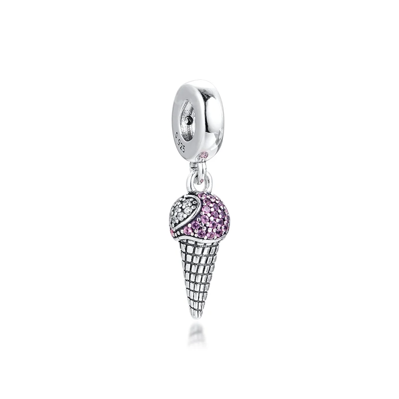 Charms fits for Bracelets Necklaces 100% 925 Sterling Silver Jewelry Pave Ice Cream Cone Beads Free Shipping
Charms fits for Bracelets Necklaces 100% 925 Sterling Silver Jewelry Pave Ice Cream Cone Beads Free Shipping
