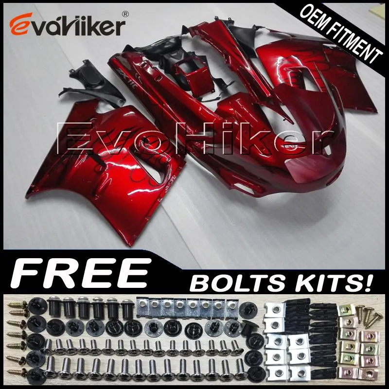 Custom fairing motorcycle bodywork kit for ZX11 ZZ-R1100 1993-2001 ABS motor panels red+gifts
Custom fairing motorcycle bodywork kit for ZX11 ZZ-R1100 1993-2001 ABS motor panels red+gifts