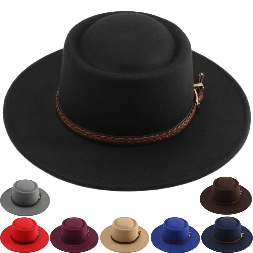 Men Women Wide Brim Boater Hats Sombrero Sunhat Pork Pie Top Sailor Caps Party Travel Outdoor Size US 7 1/4 UK L
Men Women Wide Brim Boater Hats Sombrero Sunhat Pork Pie Top Sailor Caps Party Travel Outdoor Size US 7 1/4 UK L