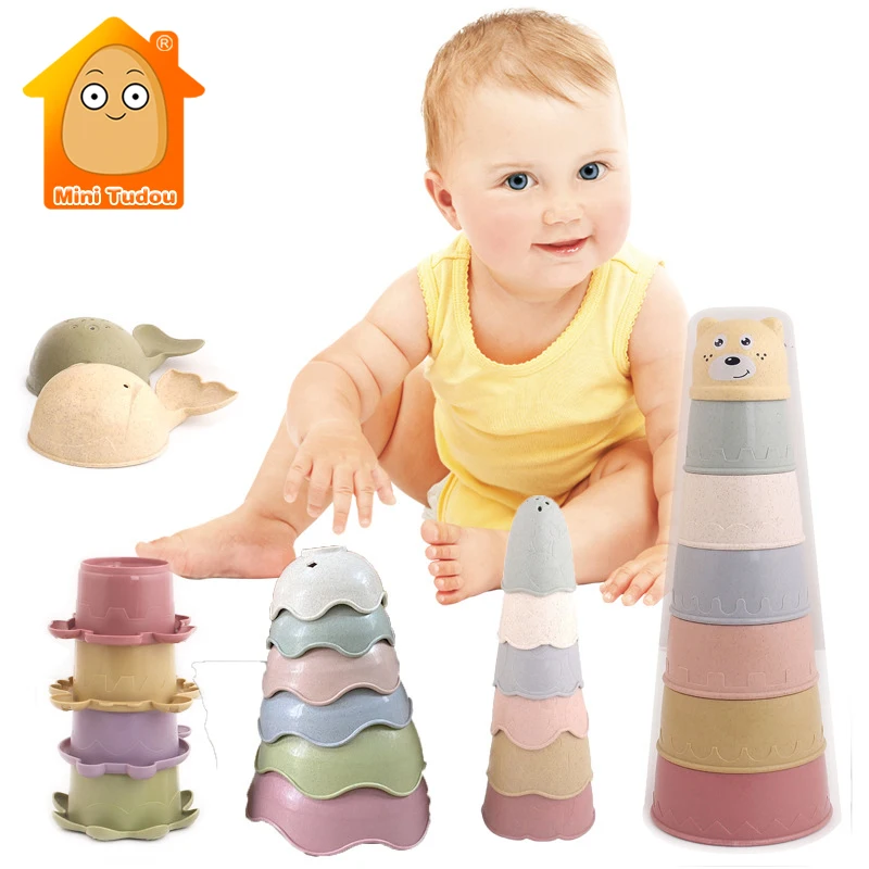 Baby Stacking Cup Toy Plastic Folding Animal Flower Ring Tower Play Water Swiming Pool Shower Bath Game Toys For Infant Gift
Baby Stacking Cup Toy Plastic Folding Animal Flower Ring Tower Play Water Swiming Pool Shower Bath Game Toys For Infant Gift