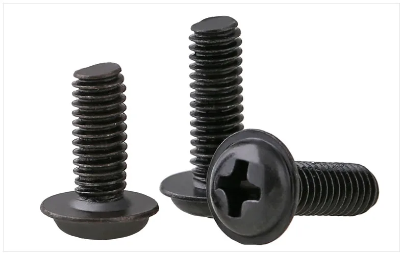 Round head screws washer cap M2 M2.5 M3 M4 M3*5 screws PC CD-ROM drive Screw carbon steel black PWM screws
Round head screws washer cap M2 M2.5 M3 M4 M3*5 screws PC CD-ROM drive Screw carbon steel black PWM screws