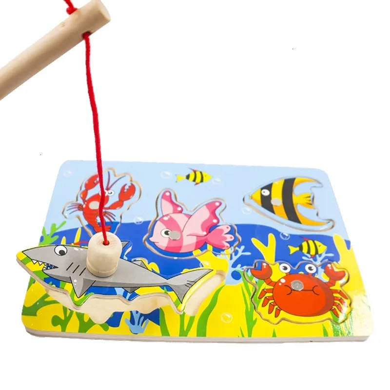 Funny Baby Fishing Games Board Montessori Magnetic Wooden Jigsaw Puzzles Toys For Children Kids Funny Educational Birthday Gifts
Funny Baby Fishing Games Board Montessori Magnetic Wooden Jigsaw Puzzles Toys For Children Kids Funny Educational Birthday Gifts