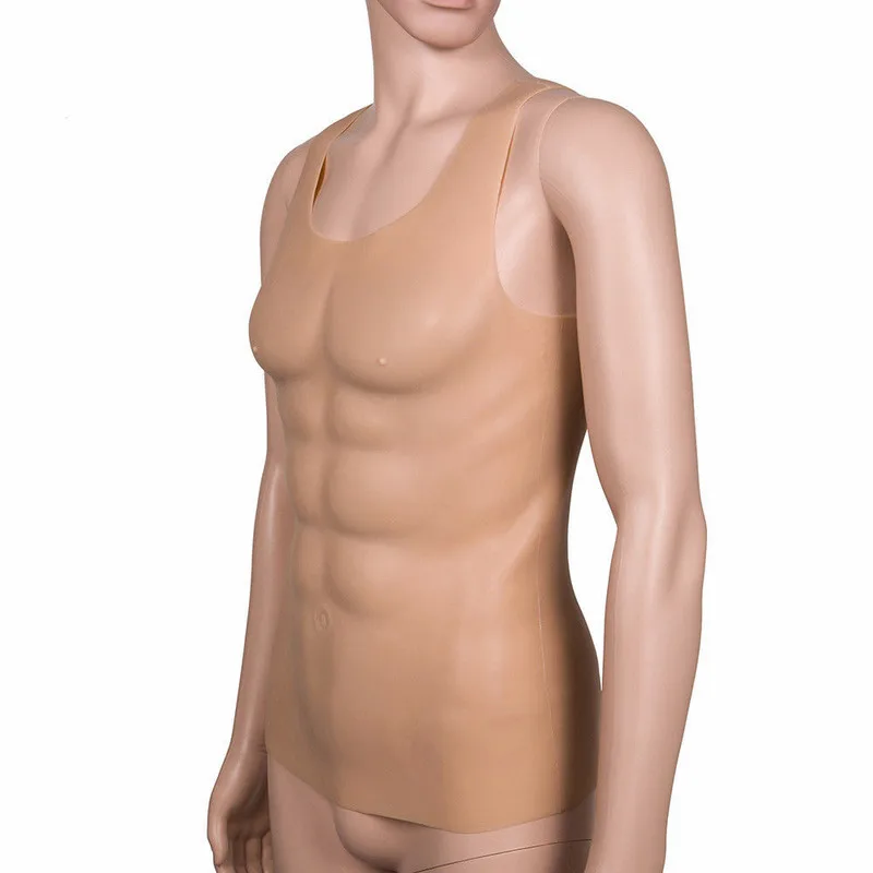 Silicone Fake Chest Muscle Men Corset Pectoralis Sexy Belly Artificial Simulation Cosplay Dress Body Shaper Men Latex Underwear
Silicone Fake Chest Muscle Men Corset Pectoralis Sexy Belly Artificial Simulation Cosplay Dress Body Shaper Men Latex Underwear