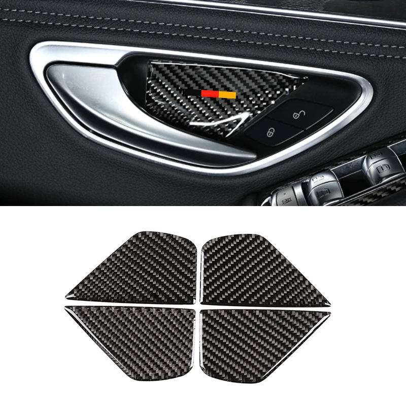 4 шт. для Mercedes Benz C Class W205 C180 C200 C300 GLC260, углеродное волокно, крышка дверной ручки, чаши, отделка, наклейка, украшение
4 шт. для Mercedes Benz C Class W205 C180 C200 C300 GLC260, углеродное волокно, крышка дверной ручки, чаши, отделка, наклейка, украшение