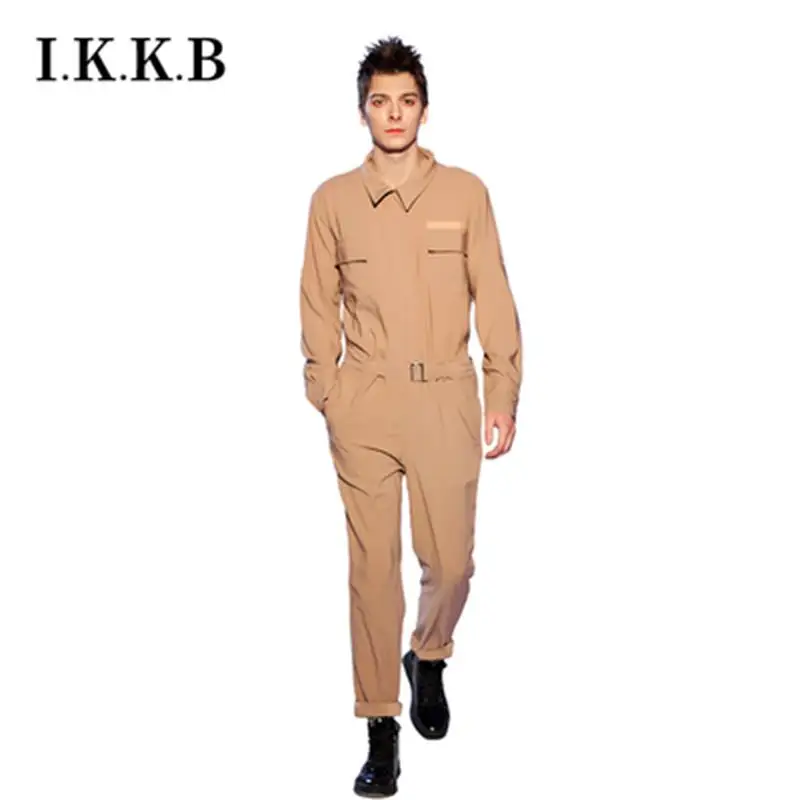 Spring and Summer European and American casual pants fashion men's jumpsuit suit suit slim men's work clothes long pants jumpsui
Spring and Summer European and American casual pants fashion men's jumpsuit suit suit slim men's work clothes long pants jumpsui