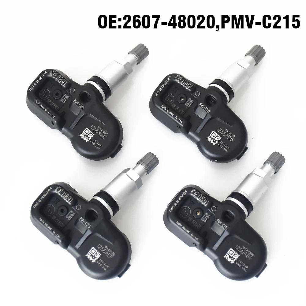 4 шт. датчик контроля давления в шинах TPMS для Lexus RX450h LX570 RX450hL Toyota Land Cruiser C-HR 433 МГц
4 шт. датчик контроля давления в шинах TPMS для Lexus RX450h LX570 RX450hL Toyota Land Cruiser C-HR 433 МГц