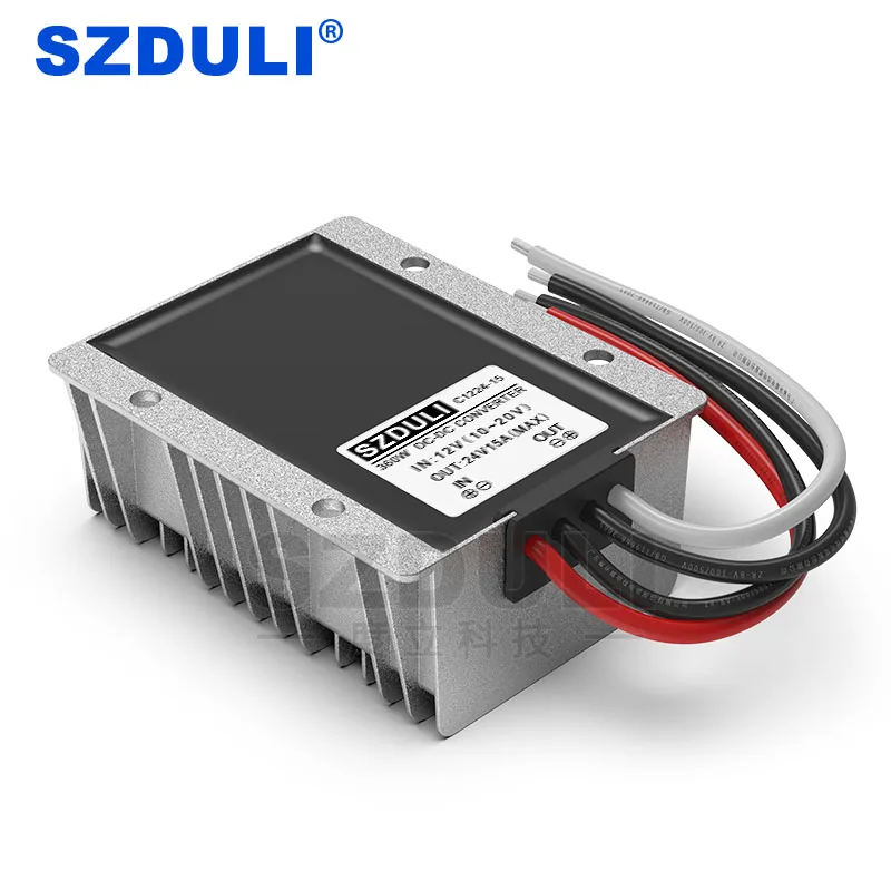 12V to 24V 20A DC Booster 10~20V to 24V 480W Vehicle Power Transformer Module Converter CE RoHS
12V to 24V 20A DC Booster 10~20V to 24V 480W Vehicle Power Transformer Module Converter CE RoHS