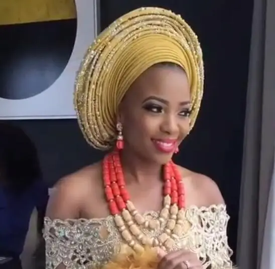 Traditional Nigerian Wedding Coral Beads Jewelry African Wedding Bridal Statement Necklace Set ABK5
Traditional Nigerian Wedding Coral Beads Jewelry African Wedding Bridal Statement Necklace Set ABK5