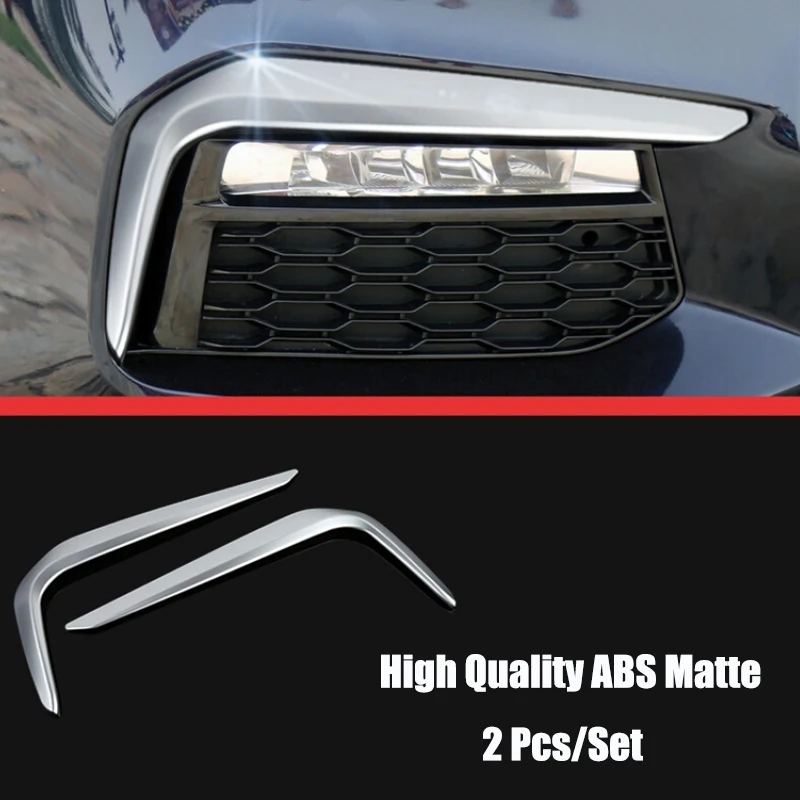 ABS Chrome Front Fog Decoration Strips Cover Trim car sticker For BMW 5 Series G30 2017 2018 Car Accessories styling 2pcs
ABS Chrome Front Fog Decoration Strips Cover Trim car sticker For BMW 5 Series G30 2017 2018 Car Accessories styling 2pcs