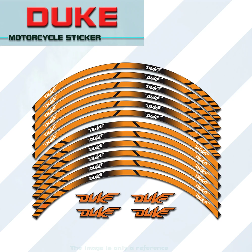 12 pieces of motorcycle wheel reflective color stickers waterproof and sunscreen suitable for KTM DUKE
12 pieces of motorcycle wheel reflective color stickers waterproof and sunscreen suitable for KTM DUKE