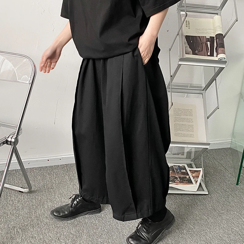 Men's Wide-Leg Pants Spring And Autumn New Retro Simple Pure Color Europe And America Super Loose Large Size Nine Pants
Men's Wide-Leg Pants Spring And Autumn New Retro Simple Pure Color Europe And America Super Loose Large Size Nine Pants