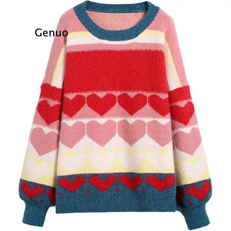 Autumn and Winter Wear Tide New Sweater Female Students Korean Version of Loose Lantern Sleeve Knitting Japanese Female
Autumn and Winter Wear Tide New Sweater Female Students Korean Version of Loose Lantern Sleeve Knitting Japanese Female