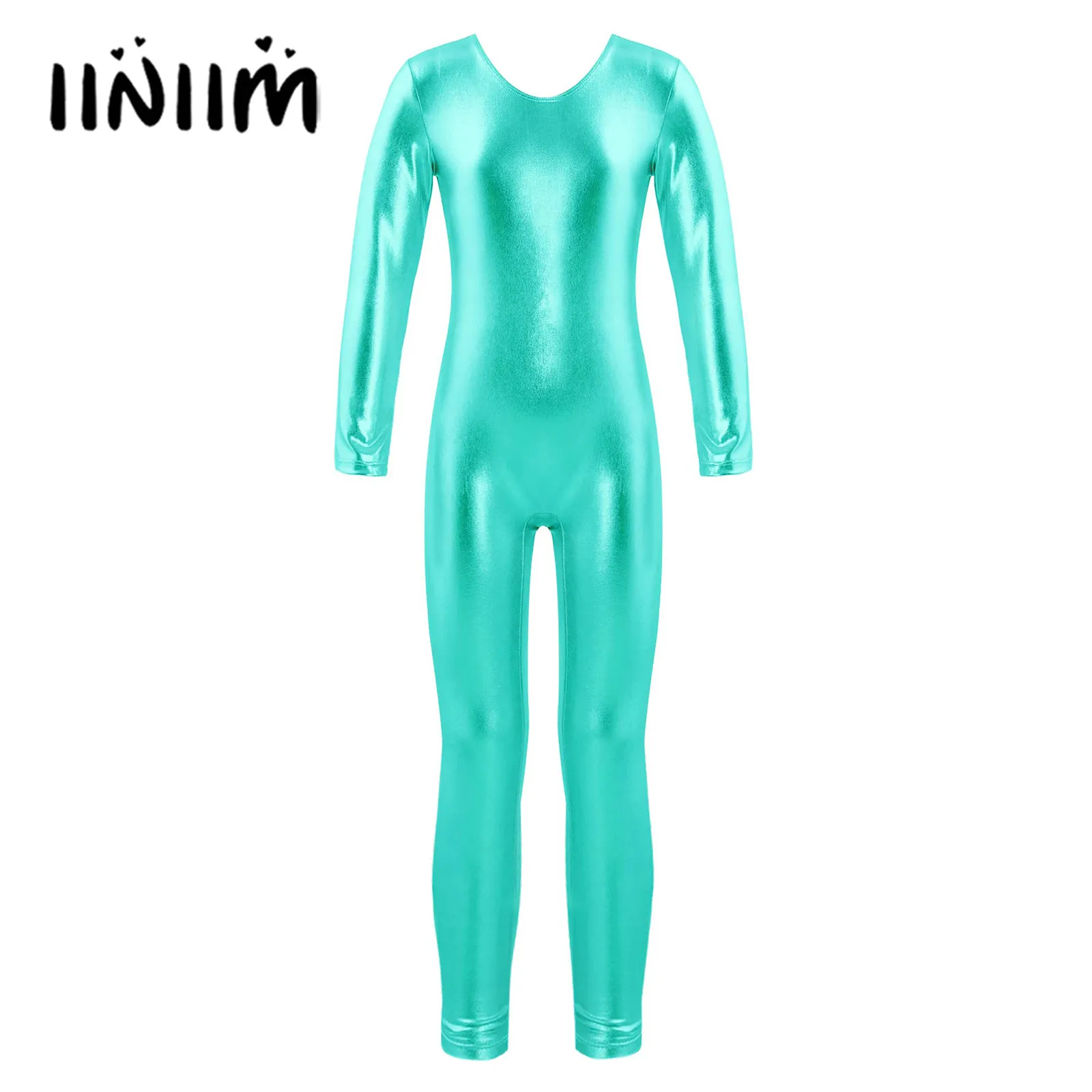 Kids Girls Gymnastics Leotard Costume Jumpsuit Dancewear Long Sleeves Round Neckline Invisible Zipper Back Ballet Dancewear
Kids Girls Gymnastics Leotard Costume Jumpsuit Dancewear Long Sleeves Round Neckline Invisible Zipper Back Ballet Dancewear