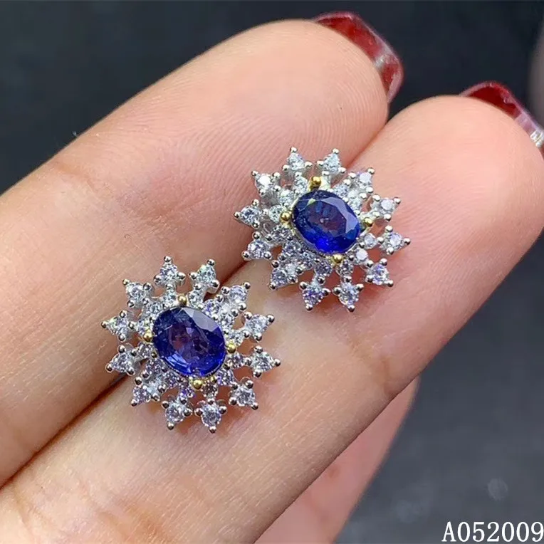 KJJEAXCMY 925 sterling silver inlaid natural sapphire earrings new trendy ladies ear stud support test
KJJEAXCMY 925 sterling silver inlaid natural sapphire earrings new trendy ladies ear stud support test