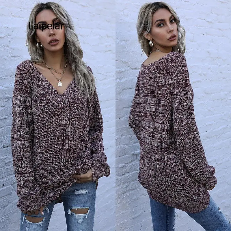 Autumn and winter sweater ladies pullover V-neck long-sleeved mid-length black luxury women's pull snake Harajuku sweater spring
Autumn and winter sweater ladies pullover V-neck long-sleeved mid-length black luxury women's pull snake Harajuku sweater spring